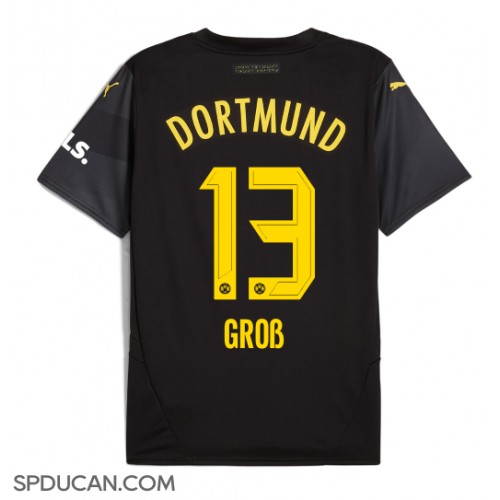 Muški Nogometni Dres Borussia Dortmund Pascal Gross #13 Gostujuci 2024-25 Kratak Rukav